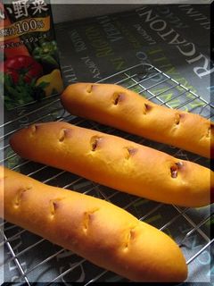 野菜ジュースのスティックパン-レシピのメイン写真