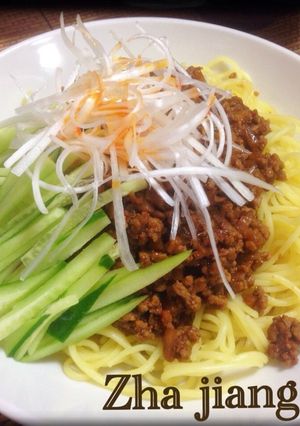 簡単ピリ辛ジャージャー麺-レシピのメイン写真