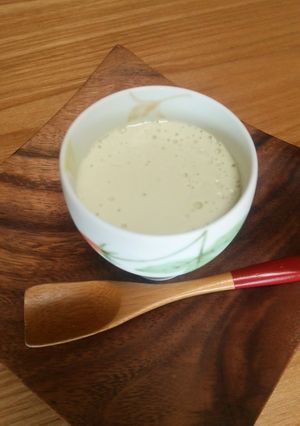 お豆腐で抹茶ぷりん-レシピのメイン写真