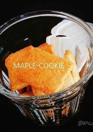 おから&全粒粉入りメイプルクッキー-レシピのメイン写真