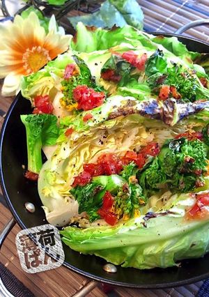 塩トマトで♪春キャベツのグリル✿-レシピのメイン写真