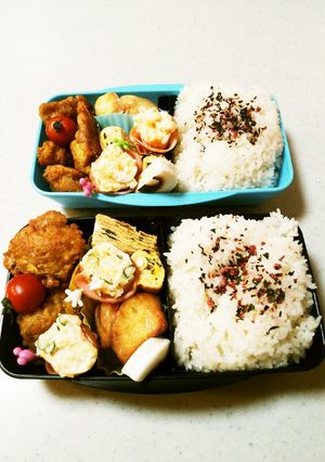 お弁当　男子高校生２-レシピのメイン写真