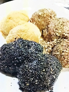 胡桃と胡麻ときな粉☆うちのおはぎ☆-レシピのメイン写真
