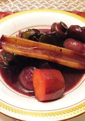 簡単☆牛の赤ワイン煮-レシピのメイン写真