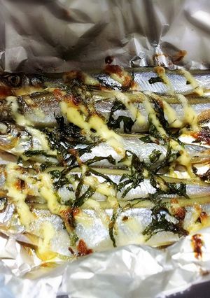 簡単！ししゃものマヨネーズホイル焼き-レシピのメイン写真