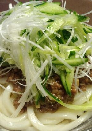 スタミナ満点！肉味噌うどん☆-レシピのメイン写真