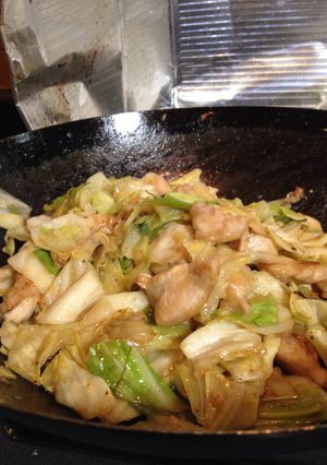 キャベツと胸肉の味噌炒め〜マヨコク〜-レシピのメイン写真