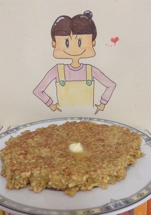 オートミールパンケーキ-レシピのメイン写真