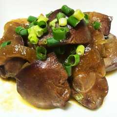 รูปของ ☆簡単鶏レバーと玉ねぎの甘辛煮！！