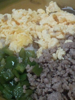煮ない!!簡単♪お手軽三色丼-レシピのメイン写真