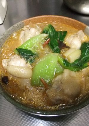 手羽元麻婆春雨-レシピのメイン写真