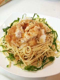 ツナおろしパスタ-レシピのメイン写真