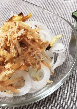 新玉ねぎと油揚げのポン酢がけ-レシピのメイン写真
