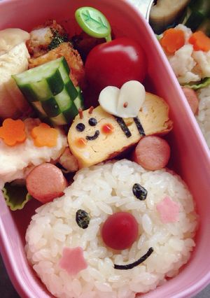 キャラ弁 くまさん-レシピのメイン写真