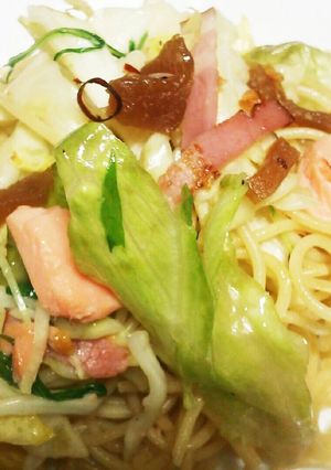 春キャベツのべっぴんペペロンチーノ-レシピのメイン写真