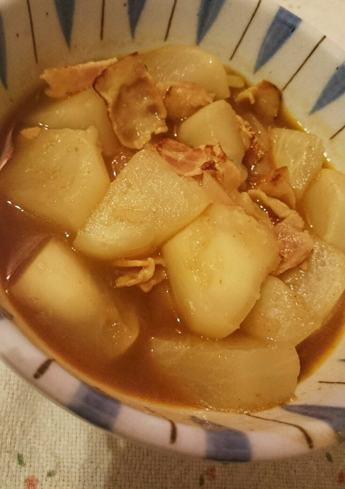 かぶとベーコンのカレー炒め煮☆-レシピのメイン写真