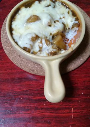 残ったカレーでドリア-レシピのメイン写真