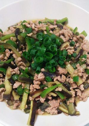 ナスの味噌炒め-レシピのメイン写真