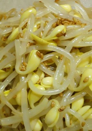 韓国の家庭の味１！豆もやしのナムル-レシピのメイン写真
