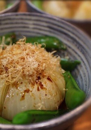 新チン玉ねぎのオカカバター醤油-レシピのメイン写真