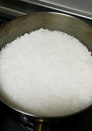 鍋での米の炊き方-レシピのメイン写真
