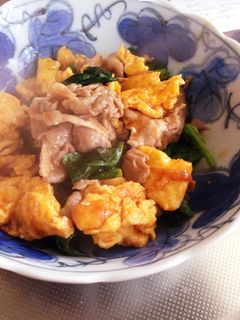 豚肉と卵の甘酢あんかけ-レシピのメイン写真