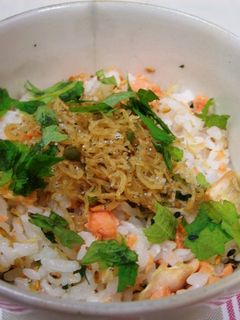 鮭とちりめん山椒の混ぜご飯☆-レシピのメイン写真
