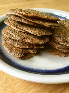 ココナッツオイルのゴマクッキー-レシピのメイン写真