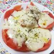 簡単♪トマトとチーズのレンチン♪