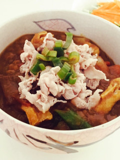 リメイク⇒⇒⇒豚しゃぶカレーうどん-レシピのメイン写真