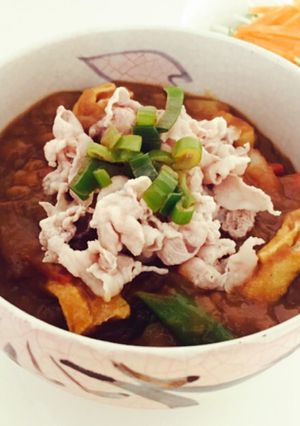 リメイク⇒⇒⇒豚しゃぶカレーうどん-レシピのメイン写真