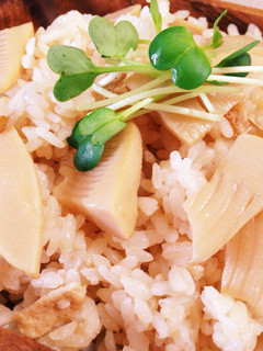 旬!わが家のたけのこご飯-レシピのメイン写真