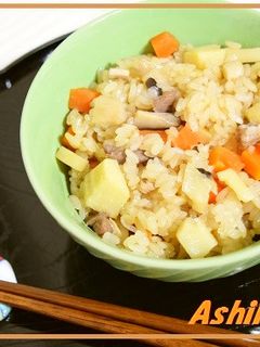 電子レンジで時短!おこわ-レシピのメイン写真