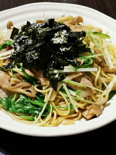 きのこの柚子胡椒パスタ-レシピのメイン写真