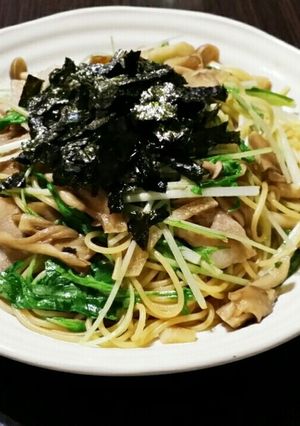 きのこの柚子胡椒パスタ-レシピのメイン写真