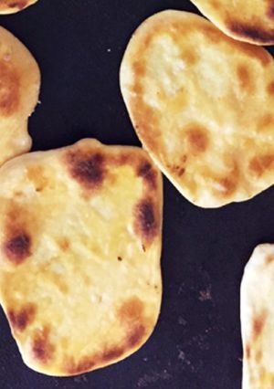 自家製餃子の皮せんべいmeetsめんつゆ-レシピのメイン写真