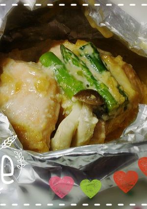 鮭の味噌マヨ☆ホイル焼き-レシピのメイン写真