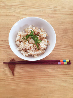 塩糀で♪シーチキンと梅の炊き込みご飯-レシピのメイン写真