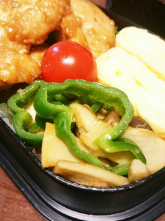 きのことピーマンのバター醤油炒め♪-レシピのメイン写真