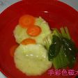 やさしい彩り☆枝豆入りだんごのお吸い物