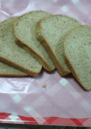 ヘルシー食パン-レシピのメイン写真