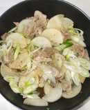 豚肉と大根さっぱり炒め♪簡単レシピ