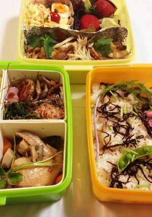 花見？☆普段のお弁当大量バージョン-レシピのメイン写真
