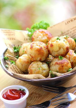 たこ焼き器で可愛いハッシュポテト♡-レシピのメイン写真