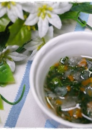 離乳食後期　にんじん大根小松菜の味噌汁-レシピのメイン写真