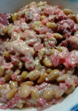 ハマチ納豆-レシピのメイン写真