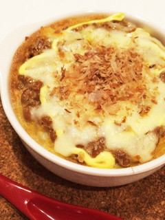 お手軽♪ 卵かけご飯の納豆グラタン風-レシピのメイン写真