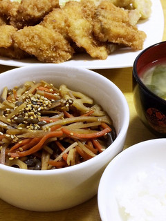 味付け材料3つ!!きんぴら~♪-レシピのメイン写真