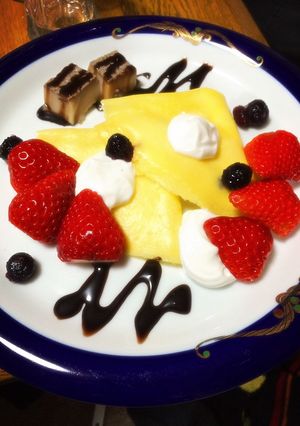 本日のおやつ！レンジでクレープ-レシピのメイン写真