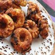 ココナッツオイルでオレンジ焼きドーナツ